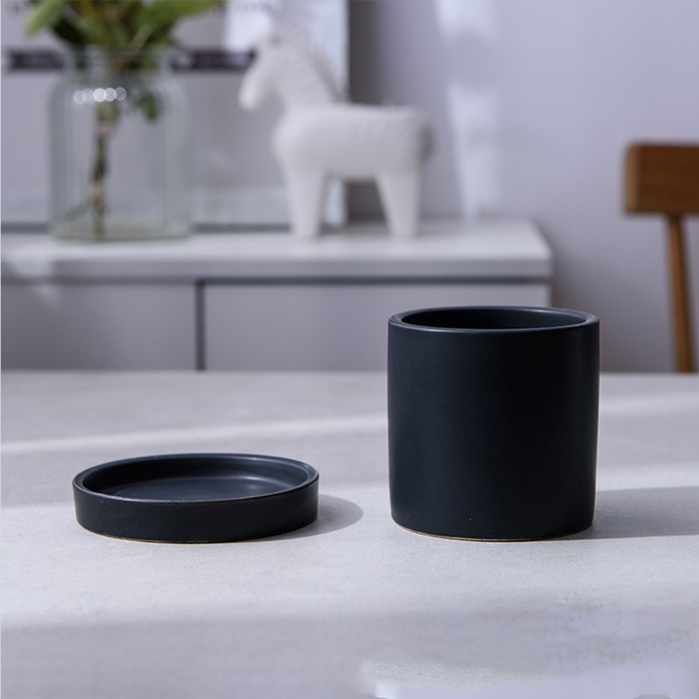 Aloe Vera Pot - Conjunto de 1 Vaso de Cerâmica