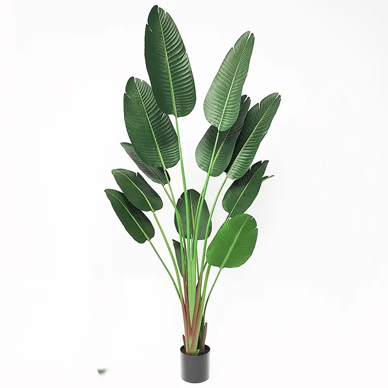 Yu50 Plantas Verdes Artificiai - Bird Paradise Strelitzia avaliação e preço