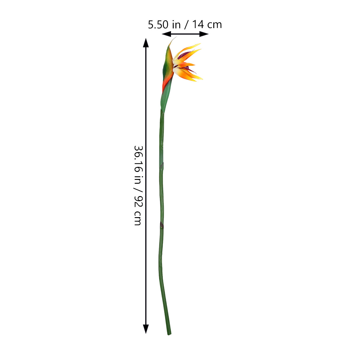 Flor Artificial de Strelitzia  - Bird Paradise Strelitzia avaliação e preço