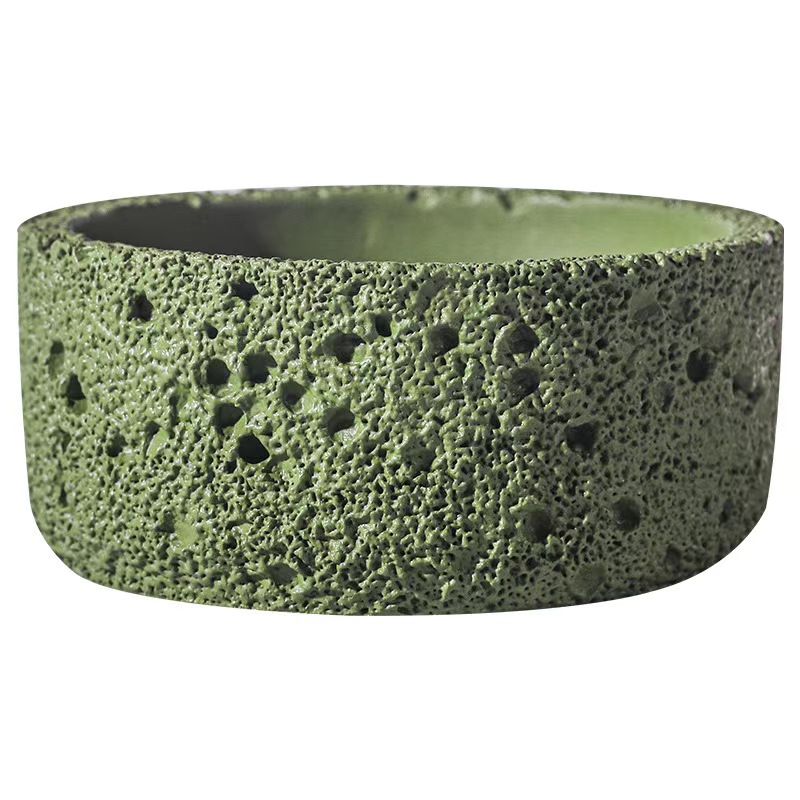 Vaso de cimento nórdico, pedra - Echeveria Succulent avaliação e preço