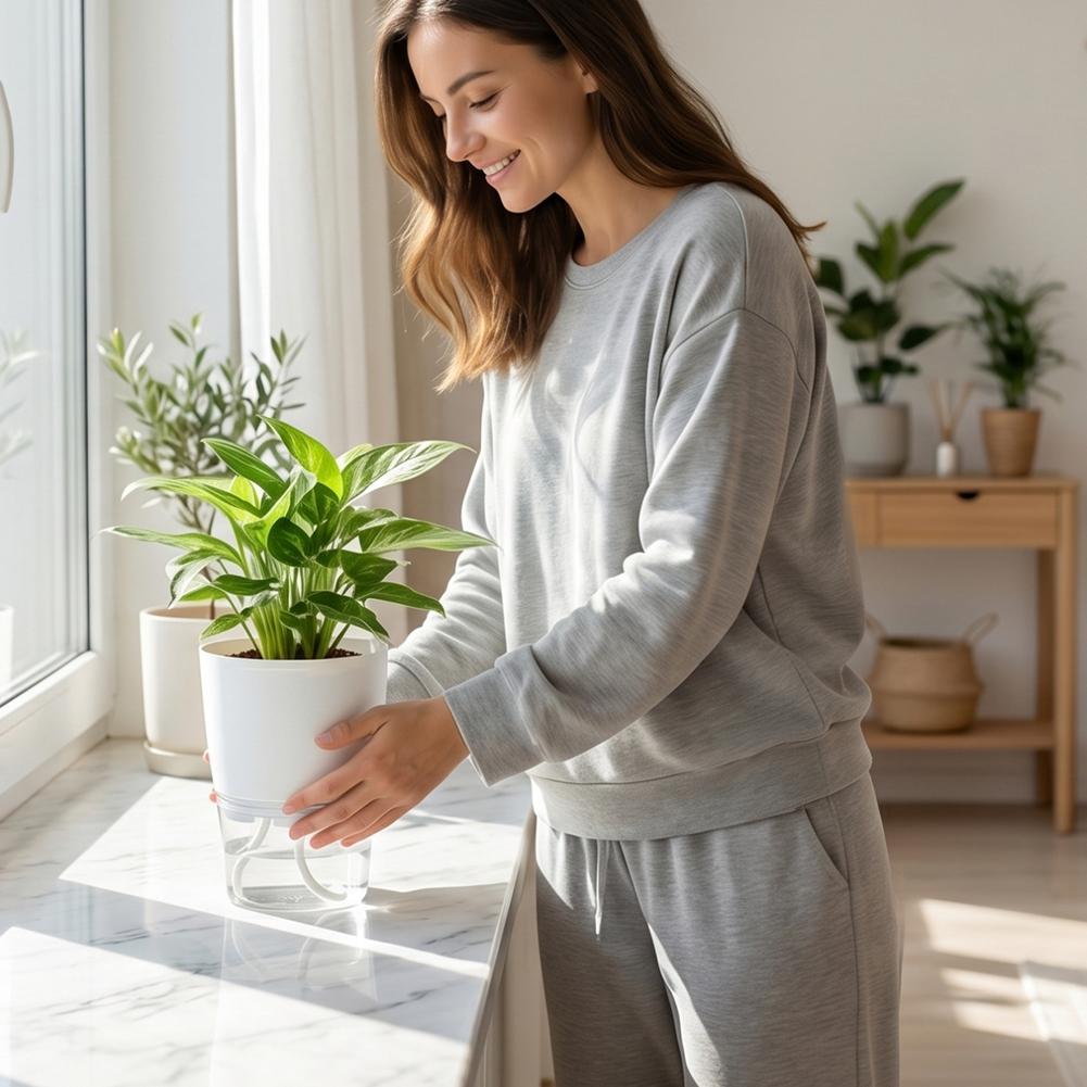 Vaso de Plástico Autoirrigável - Aloe Vera Pot avaliação e preço
